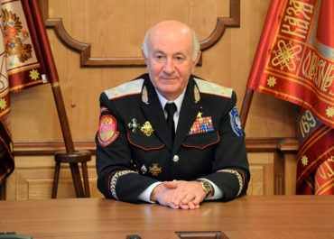 Поздравление атамана ВсКО Николая Долуды с Днем защитника Отечества