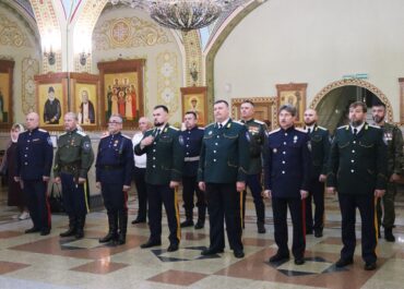 Уссурийские казаки сомкнули ряды в поддержку Президента страны
